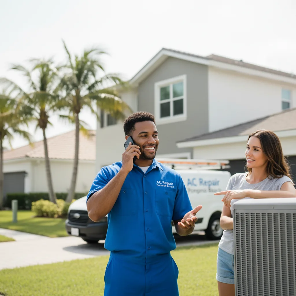 AC Repair Pompano Beach customer support in Camby